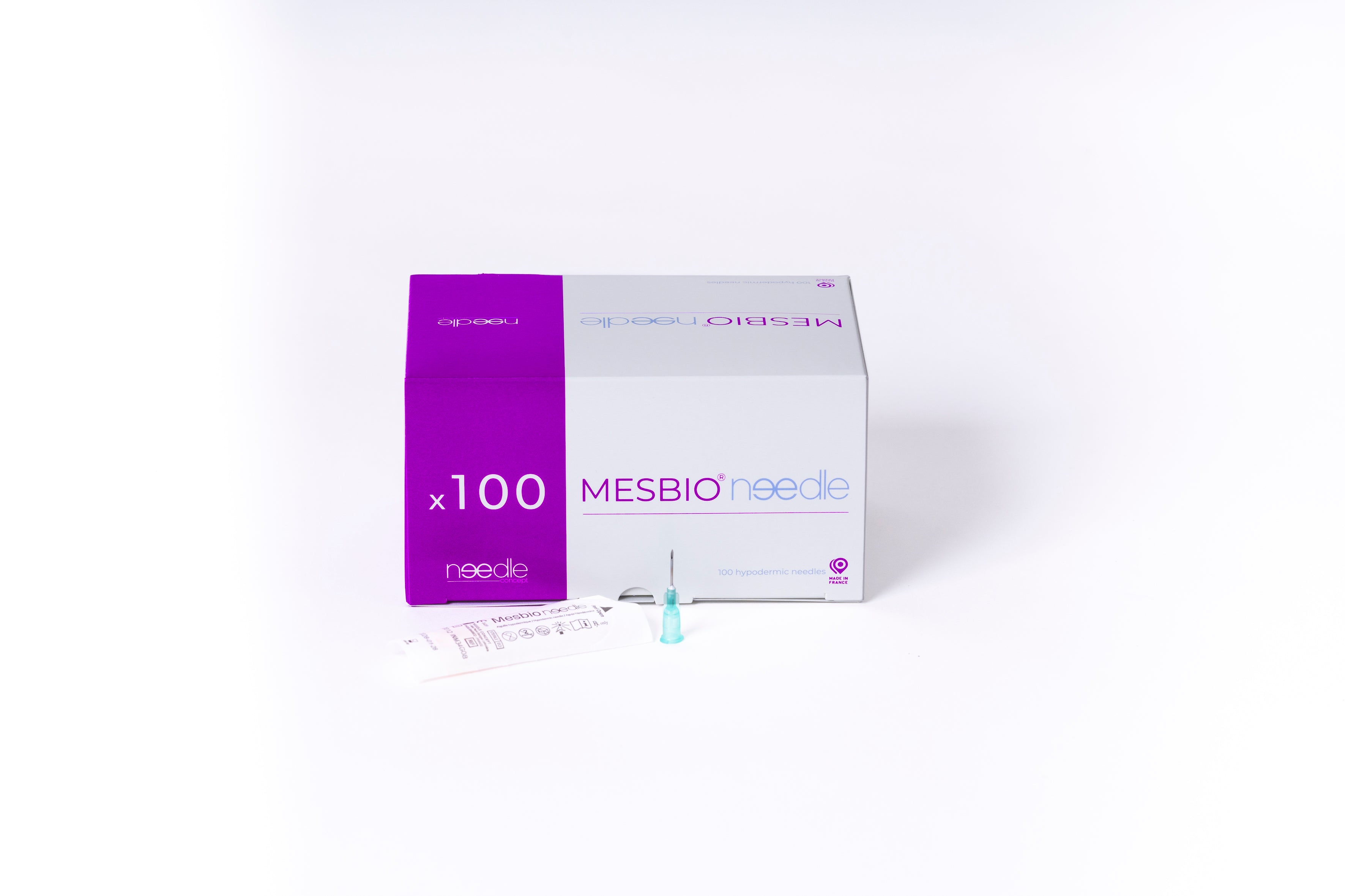 Mesbio Intradermal Hypodermic Needle 34G 4MM Box of 100